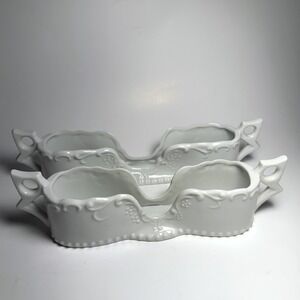 Maryland China Porcelain Silverware‎ Holder Set of 2 Made in Japan